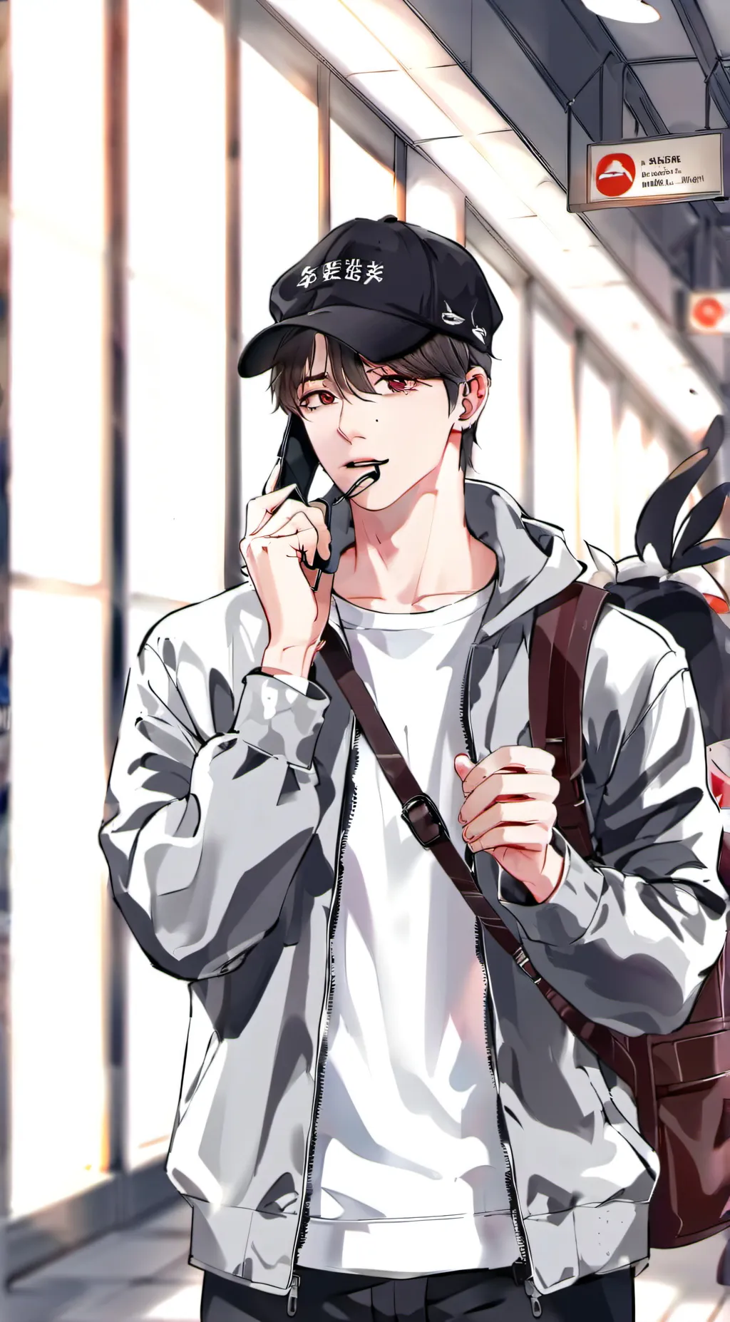 ai character: Kevin  background