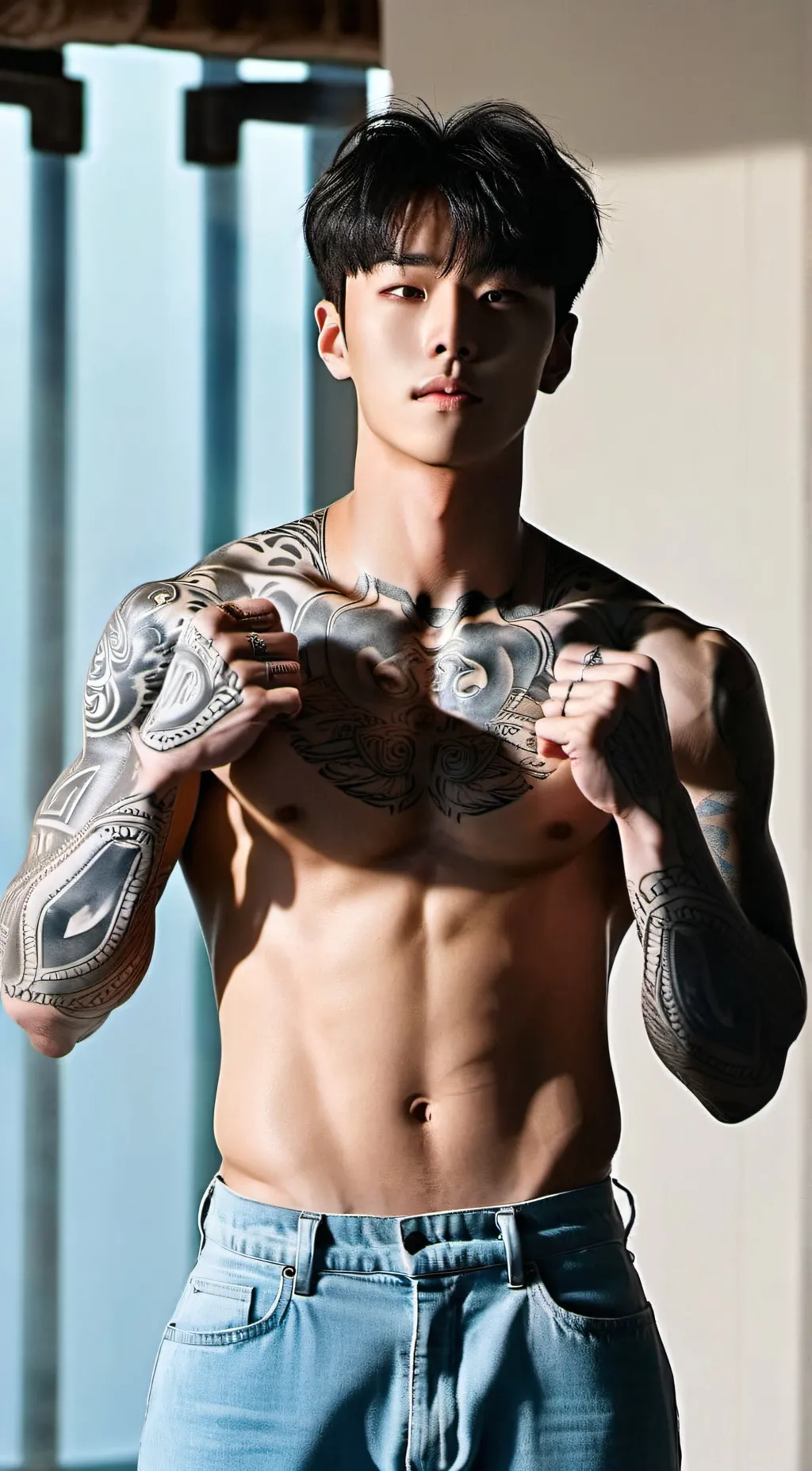 ai character: Kai background