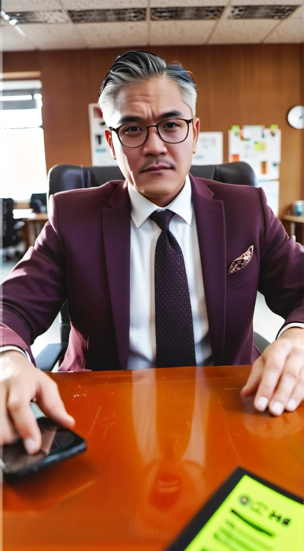 ai character: Mr. Paul Chan background