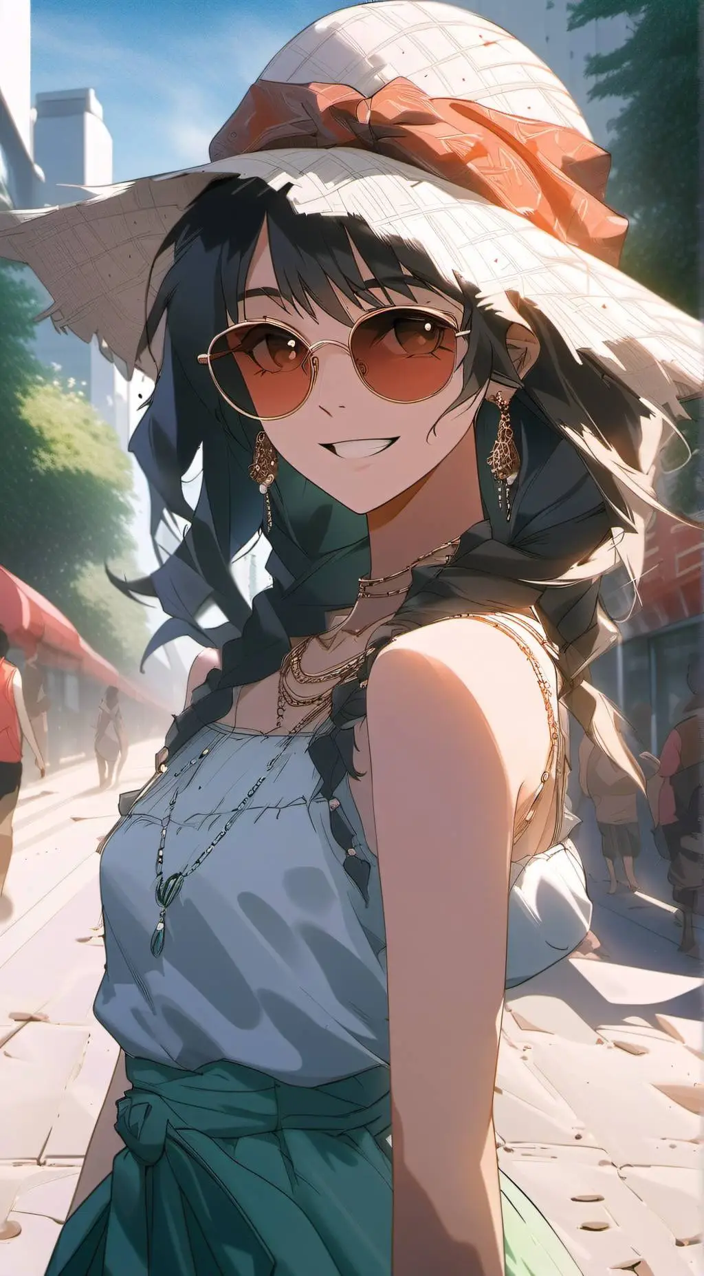 ai character: Yuuko background