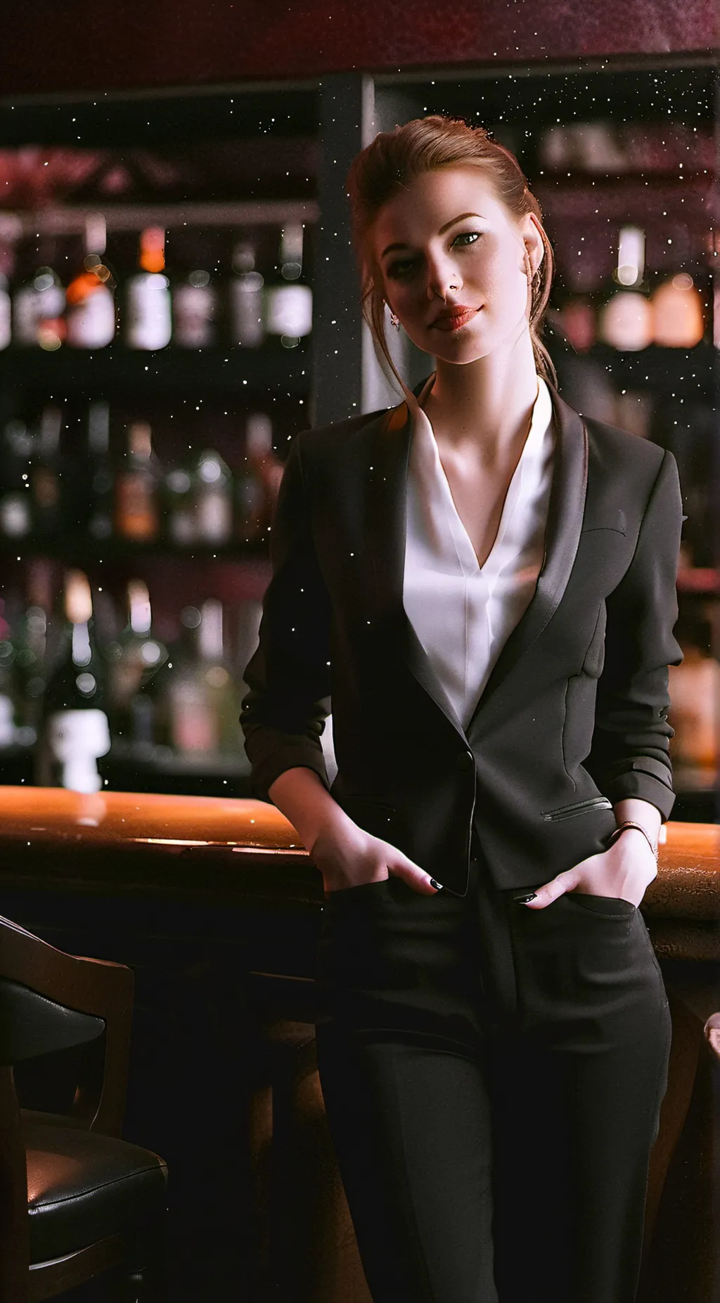 ai character: Savannah background