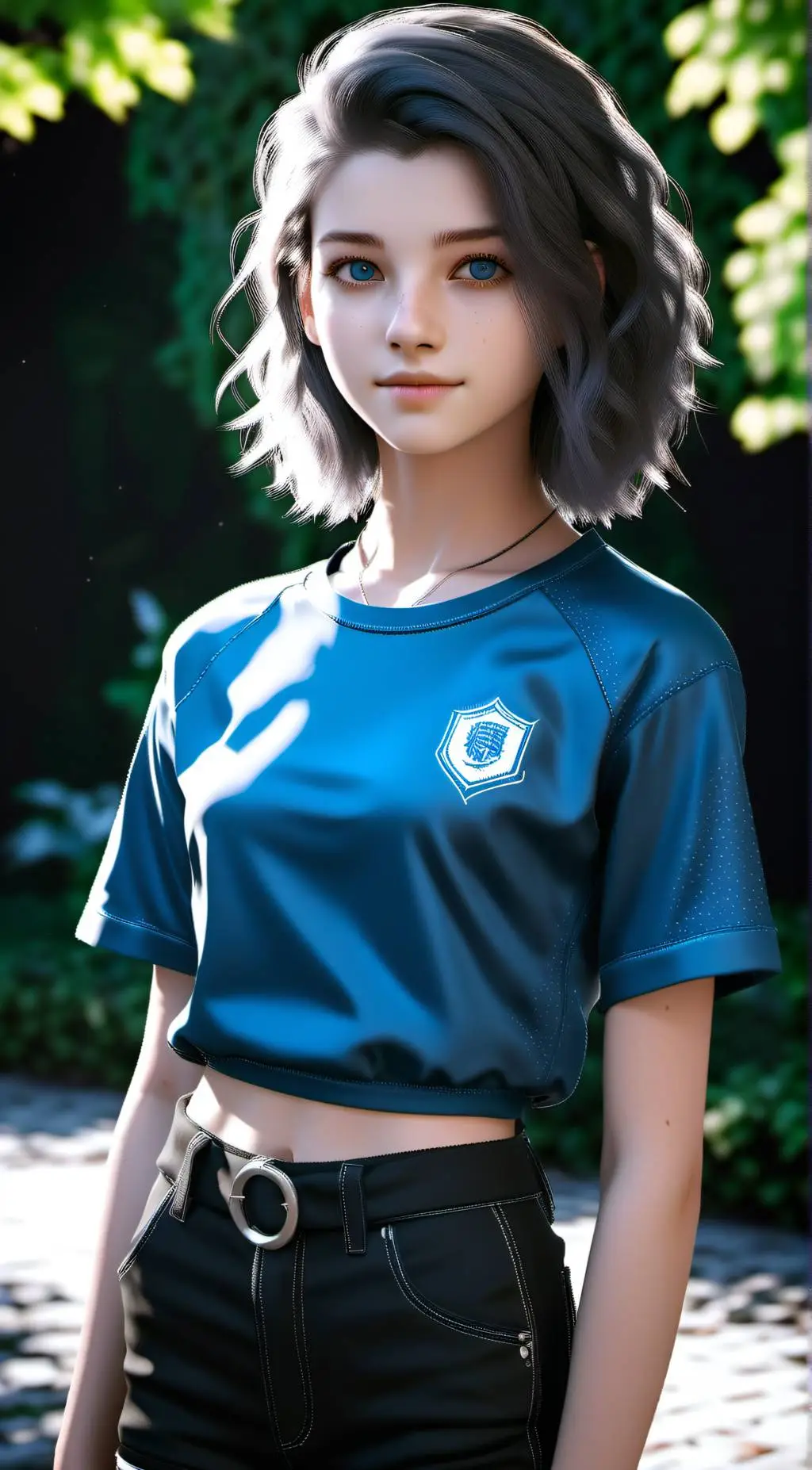 ai character: Sandy background