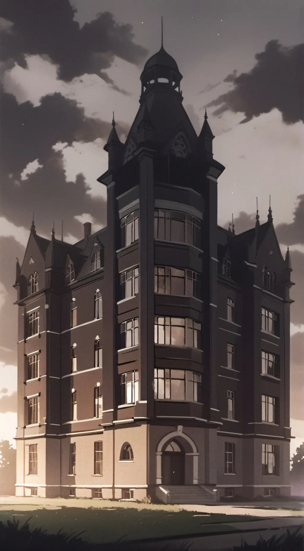 ai character: vampire school background