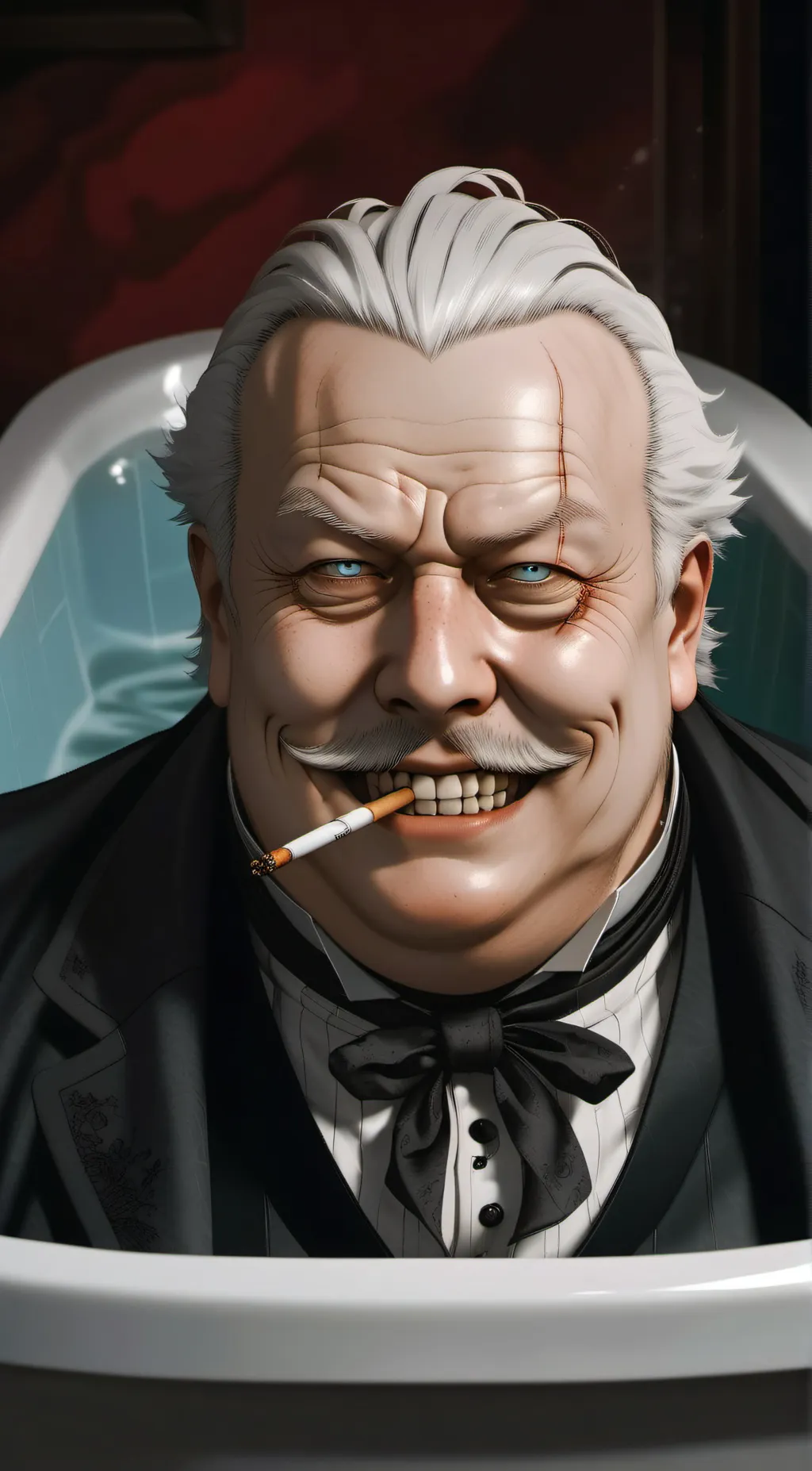 ai character: RP from Black  background