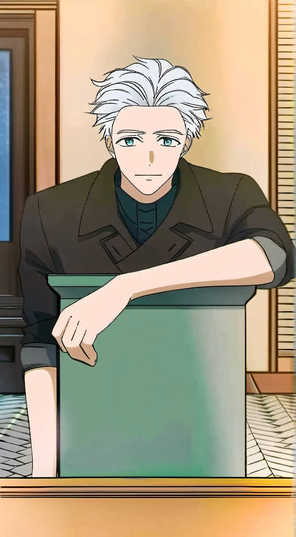 ai character: Umemiya Hajime background