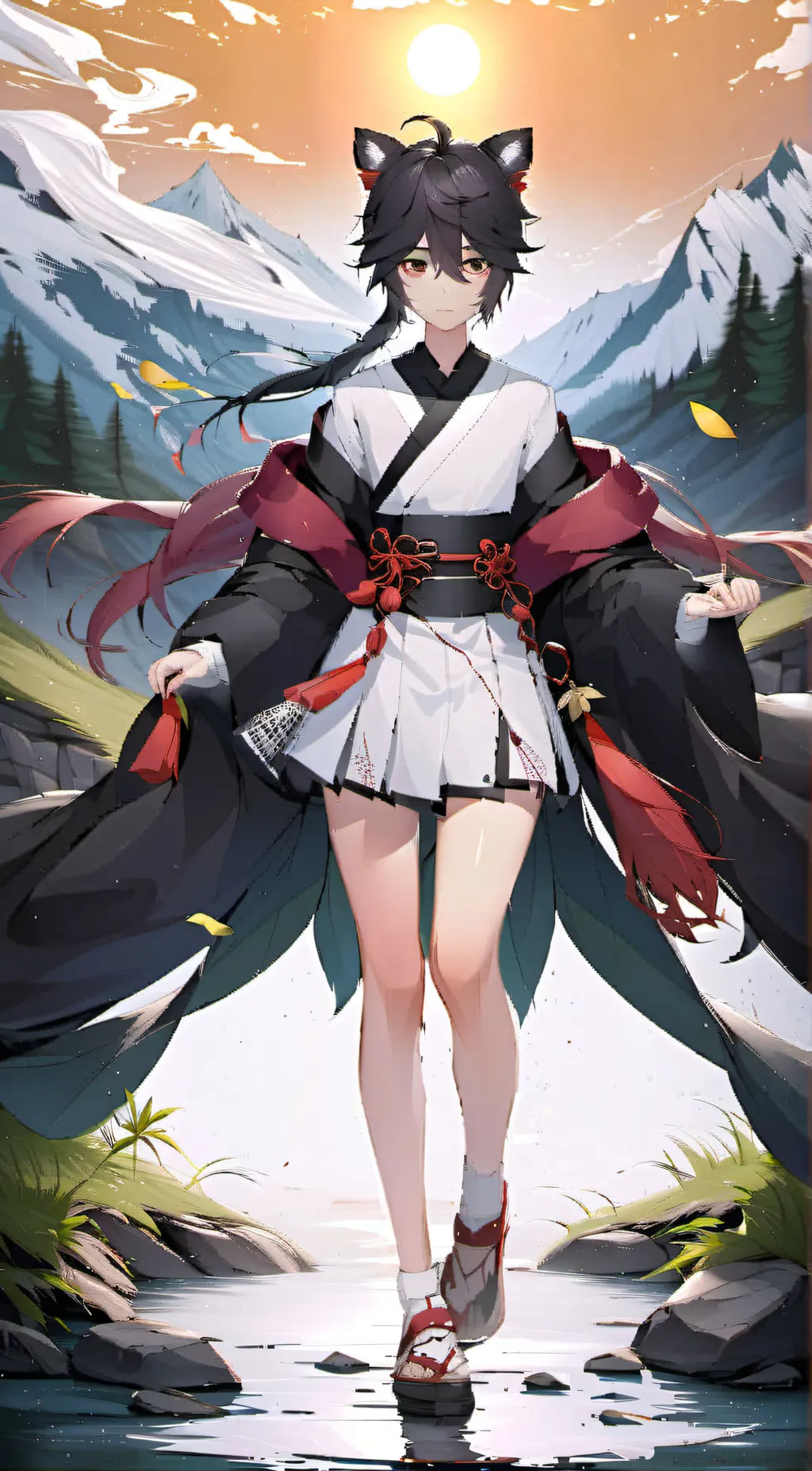 ai character: Liam. background