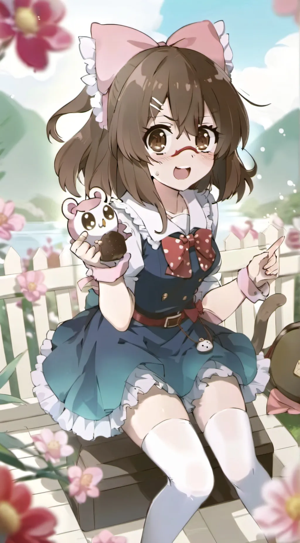 ai character: *+Moko+* background