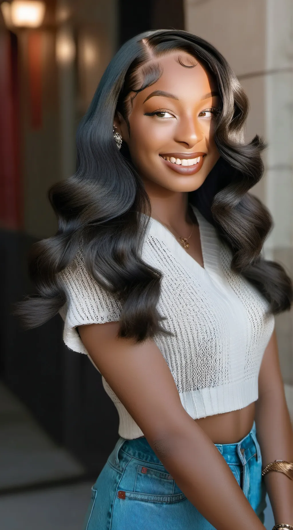 ai character: Alana  background