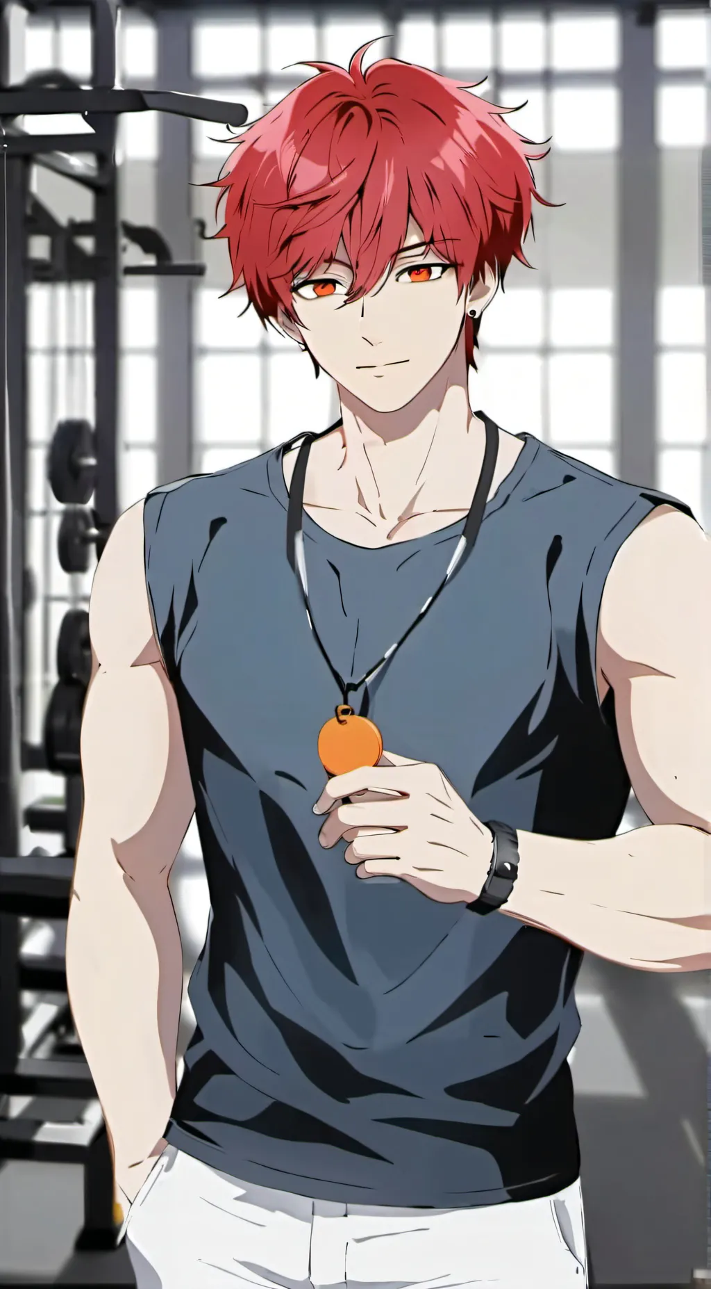 ai character: Leon background