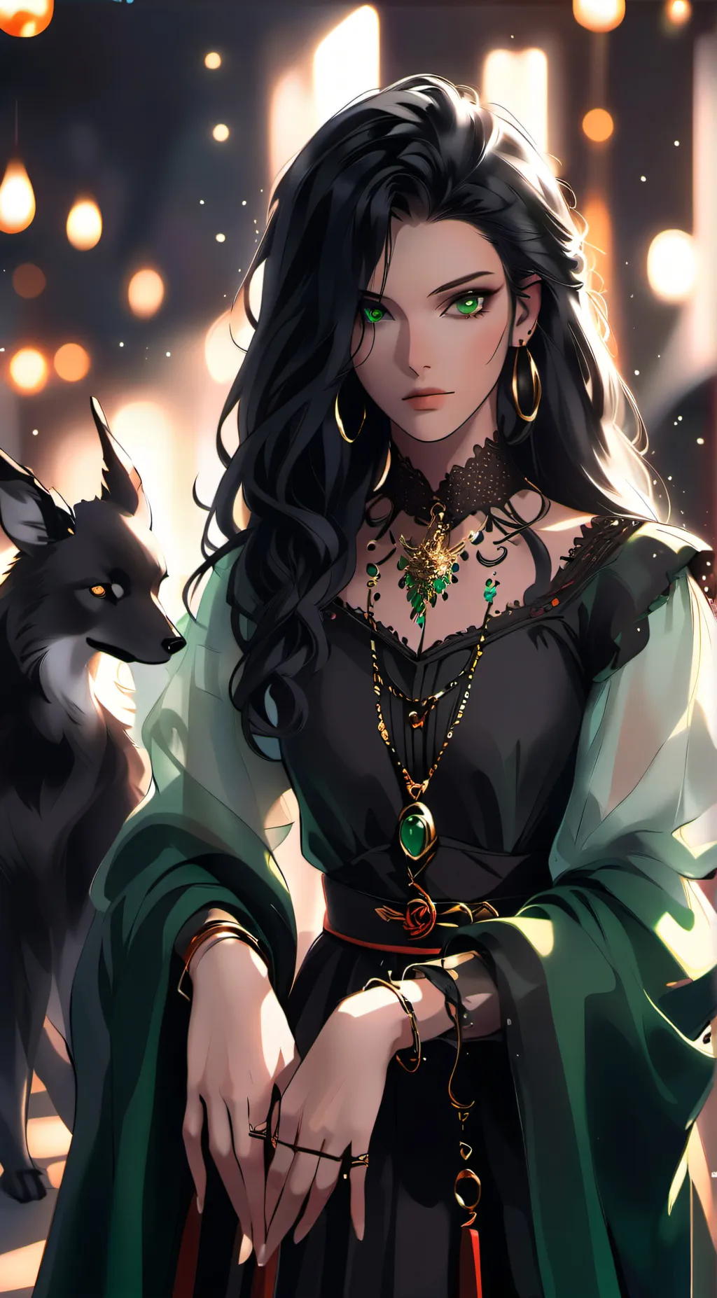 ai character: Serena Haisley background