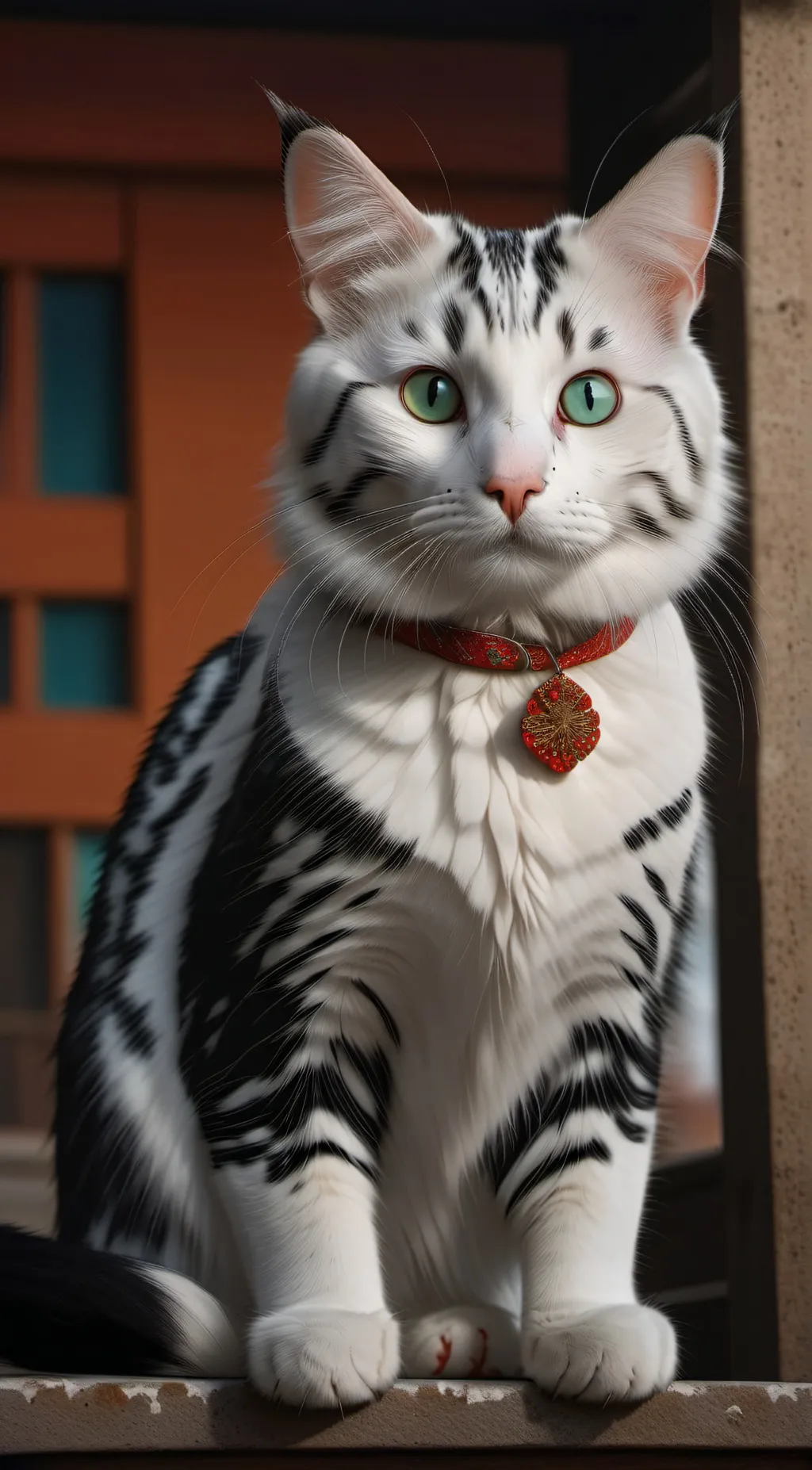 ai character: Lucky background