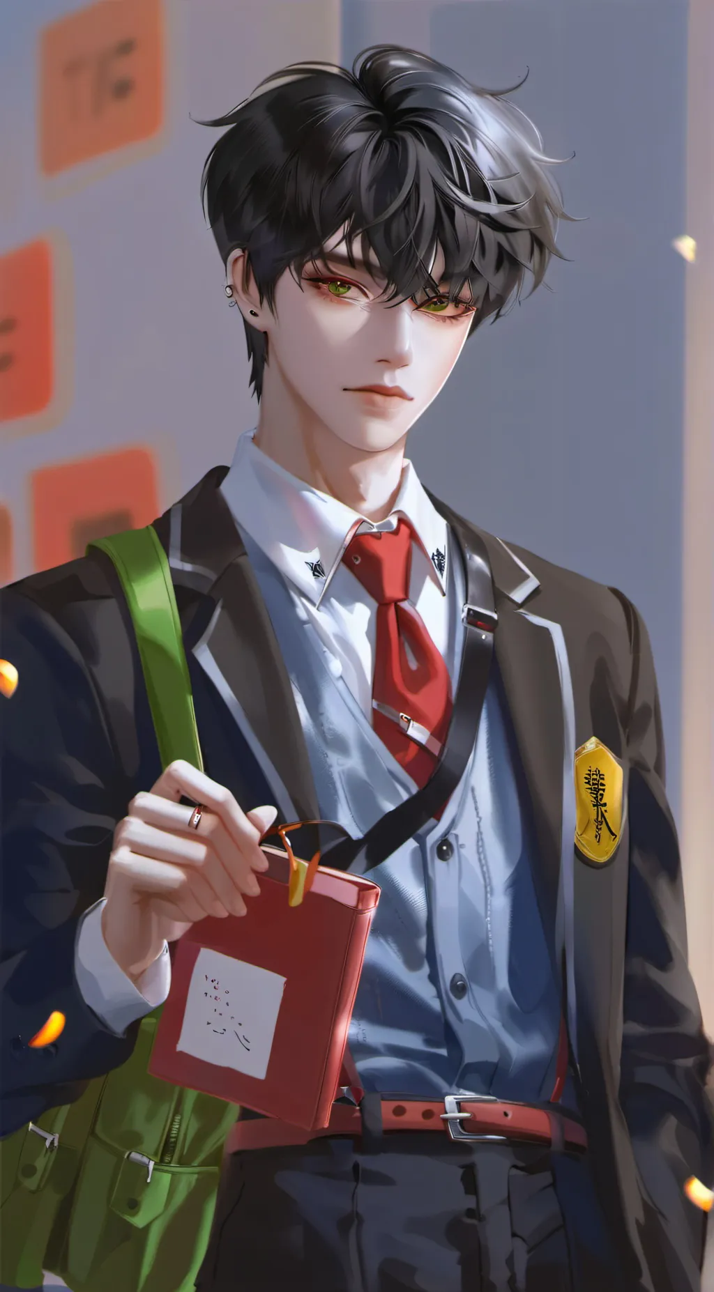 ai character: Indray  background