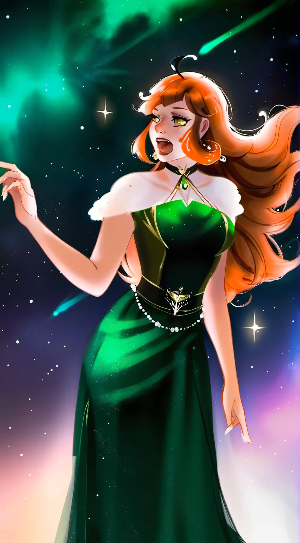 ai character: tina background