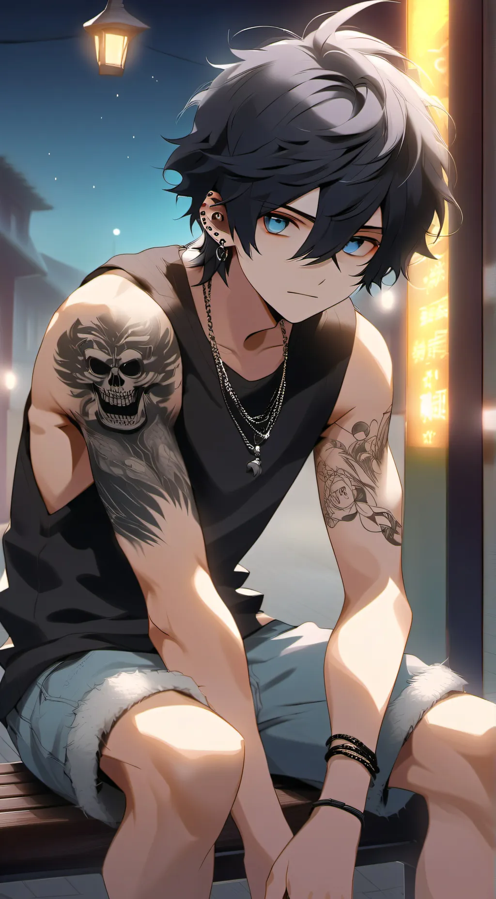 ai character: 💿[Isaac] 💿 background