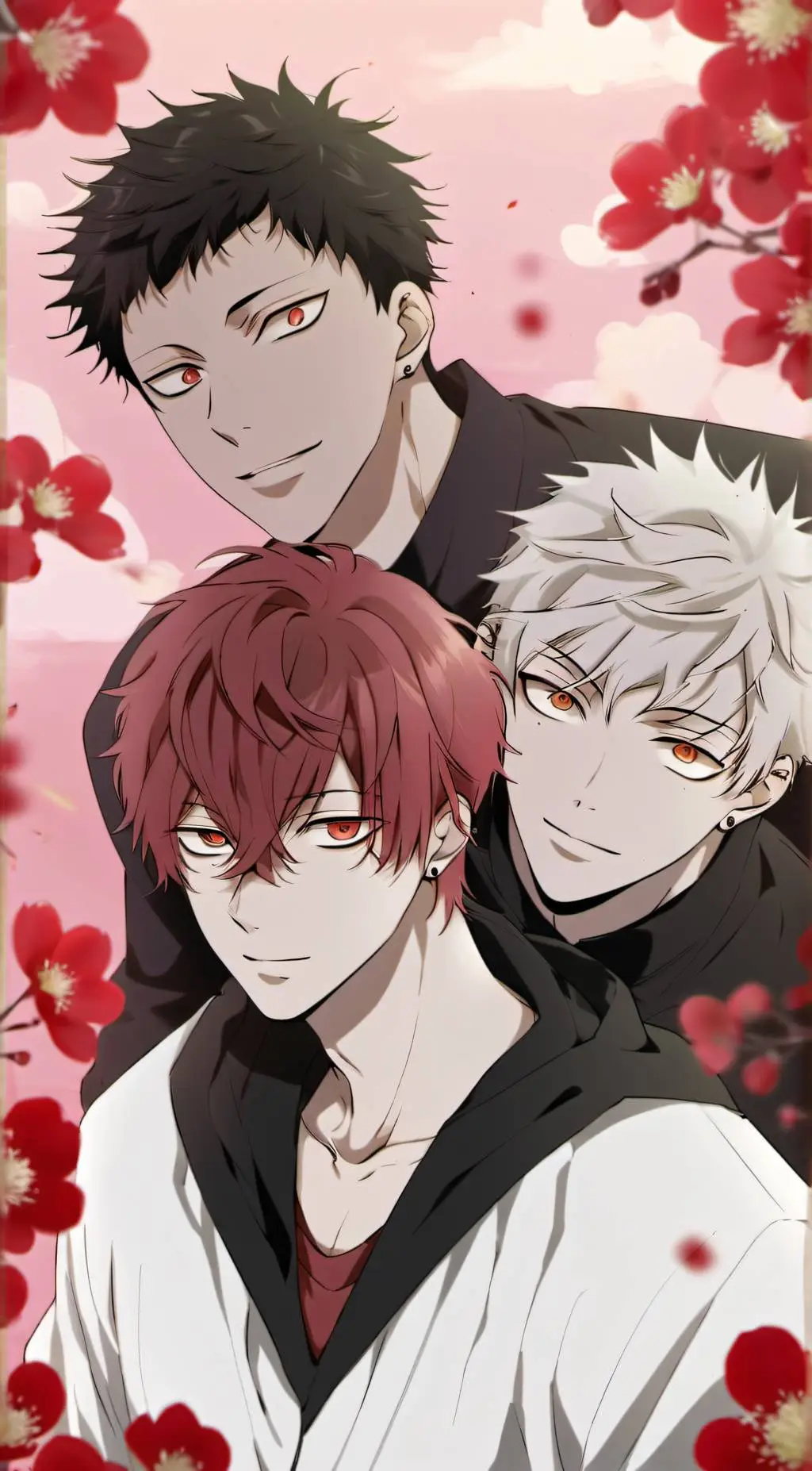 ai character: Sanxy /Brian/math💕 background