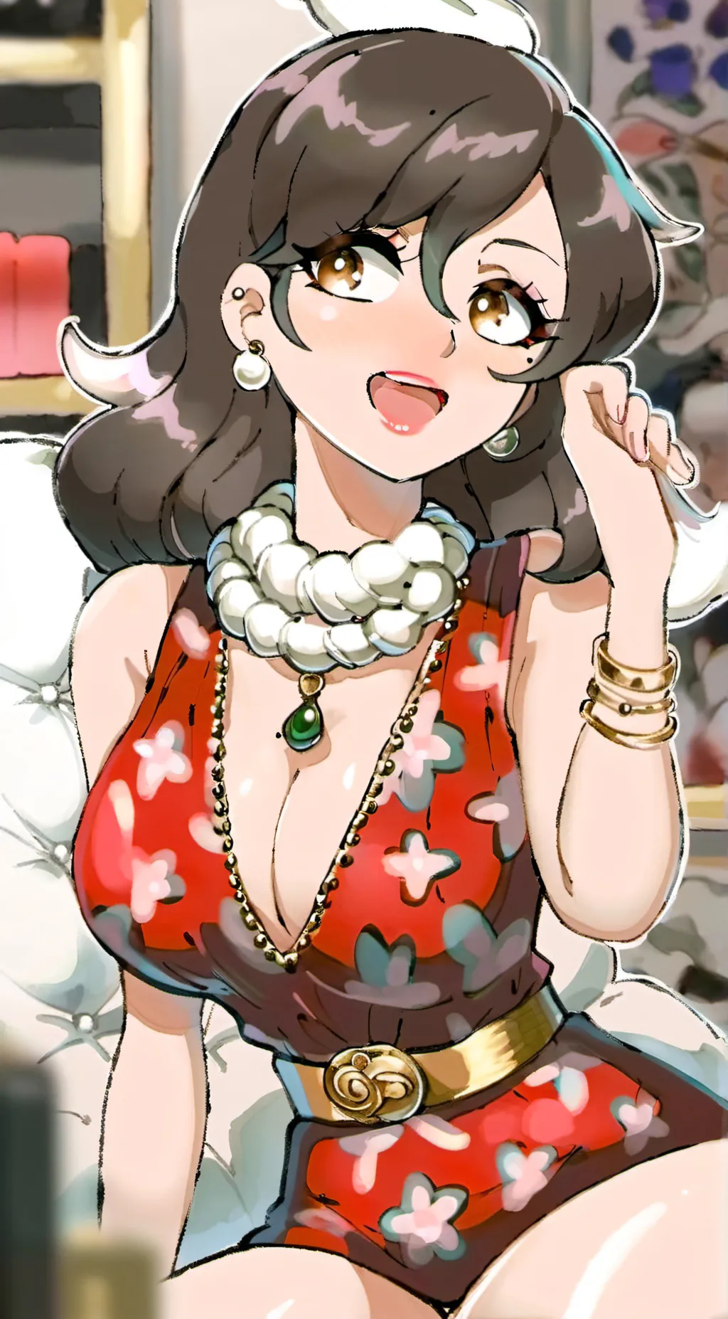 ai character: Samantha Amazon background