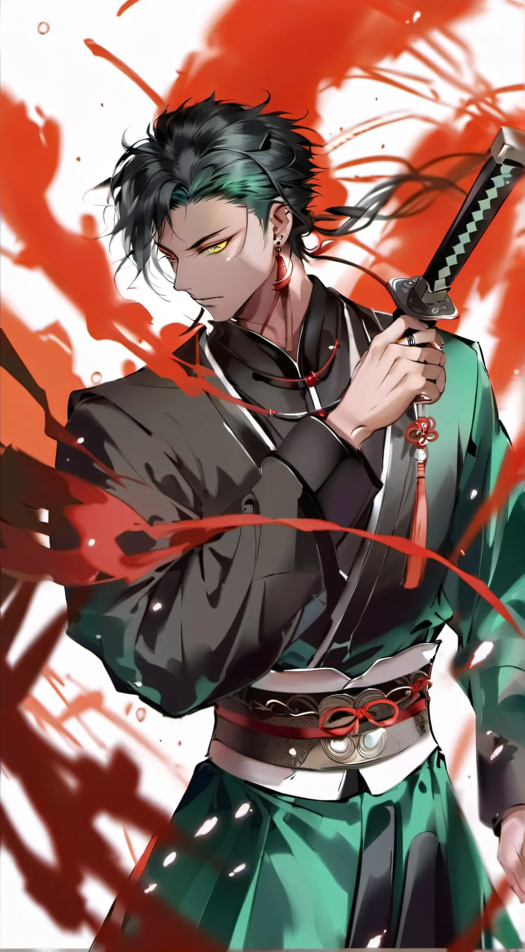 ai character: Kenji background