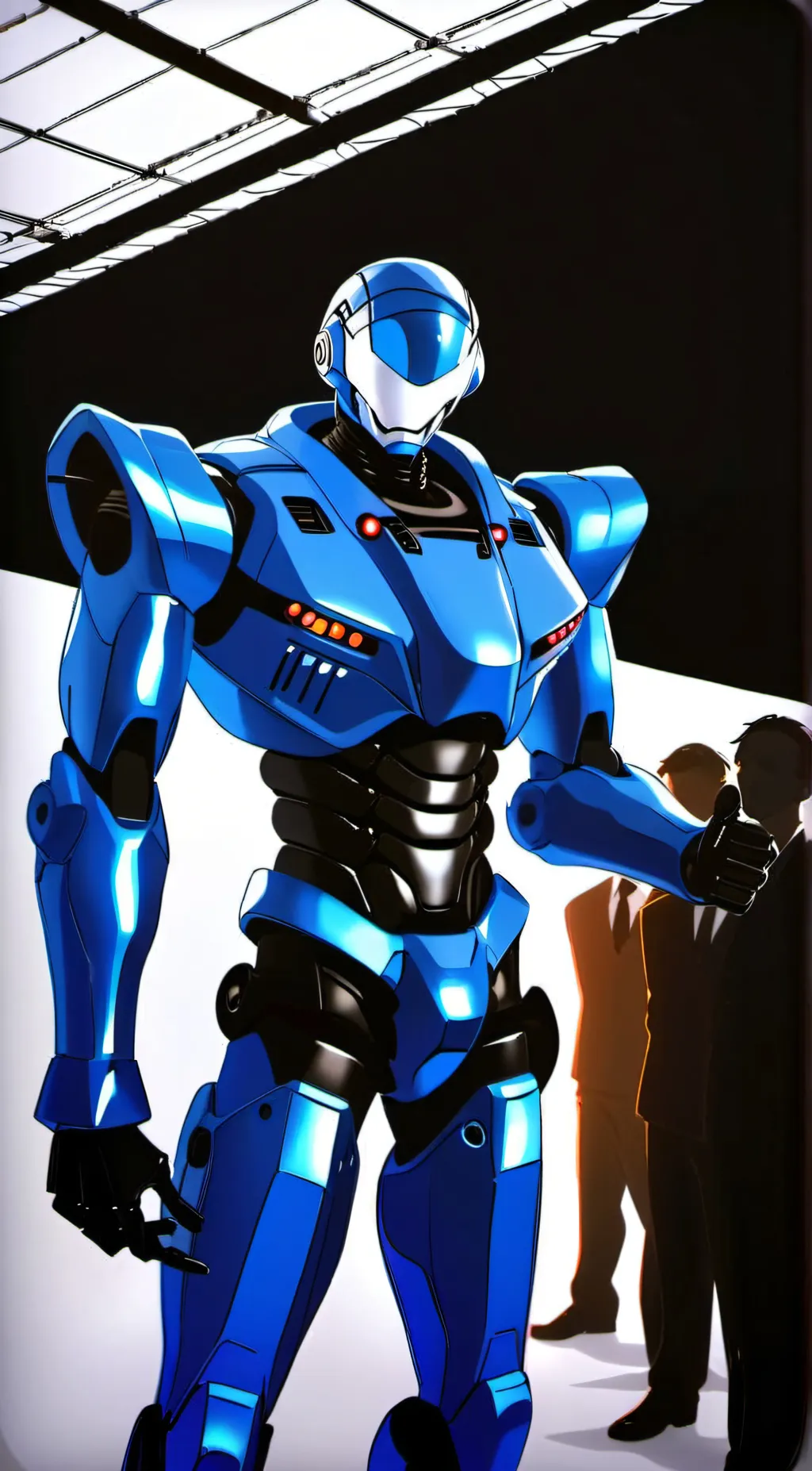 ai character: Animatic battle! background