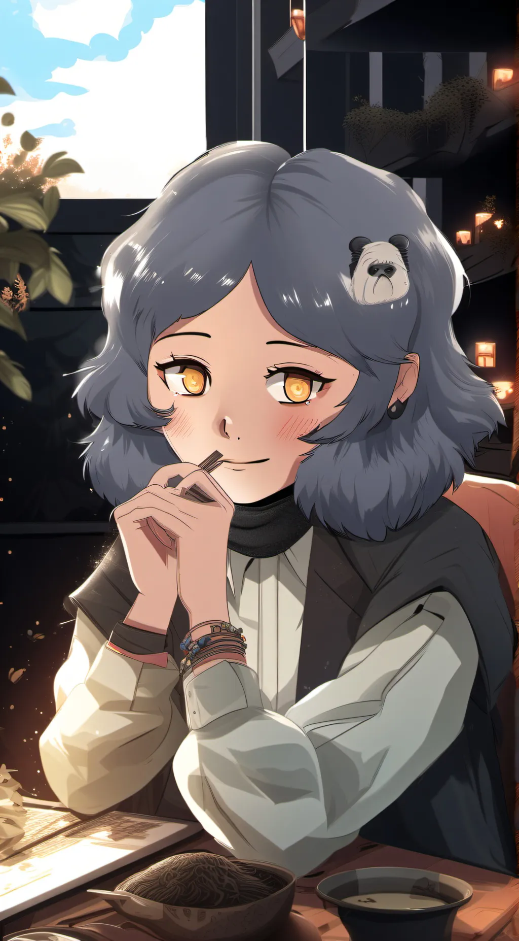 ai character: lilly background