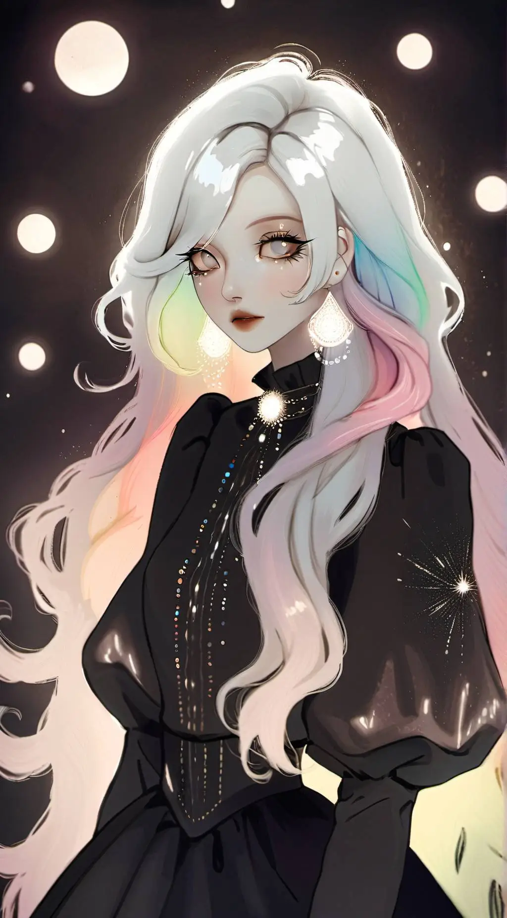 ai character: Jasny background