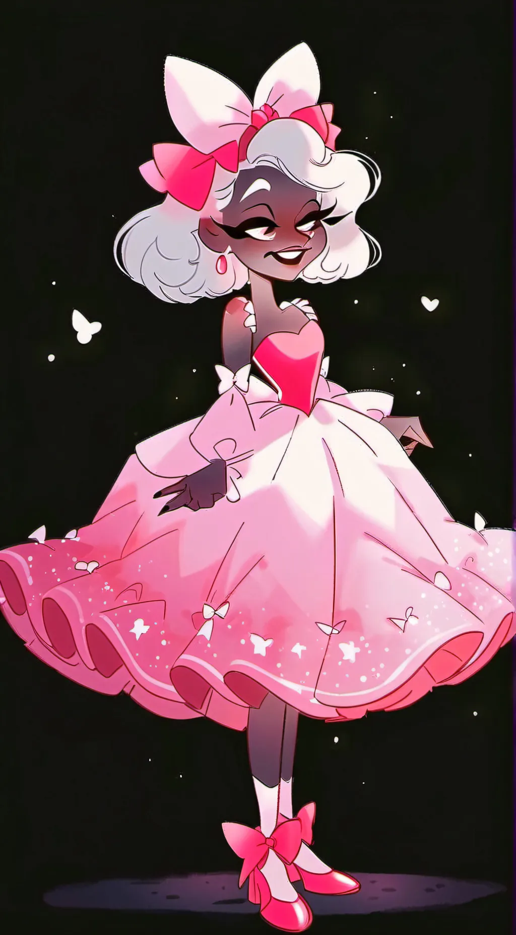 ai character: HH HF game night background