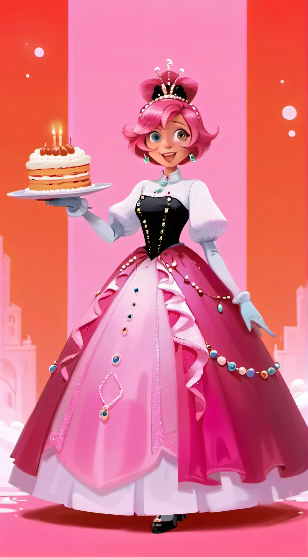 ai character: Princess loolilalu background