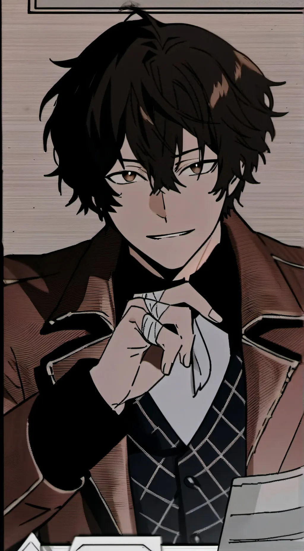 ai character: Dazai background
