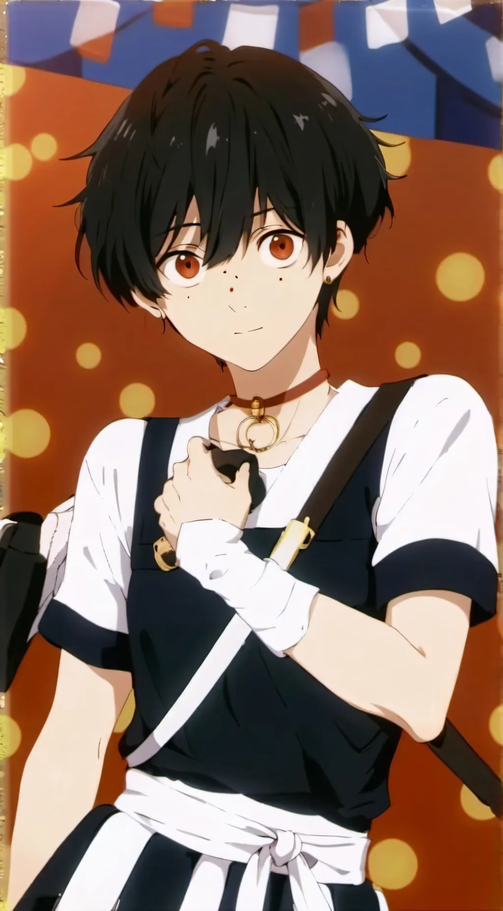 ai character: komi communicate background