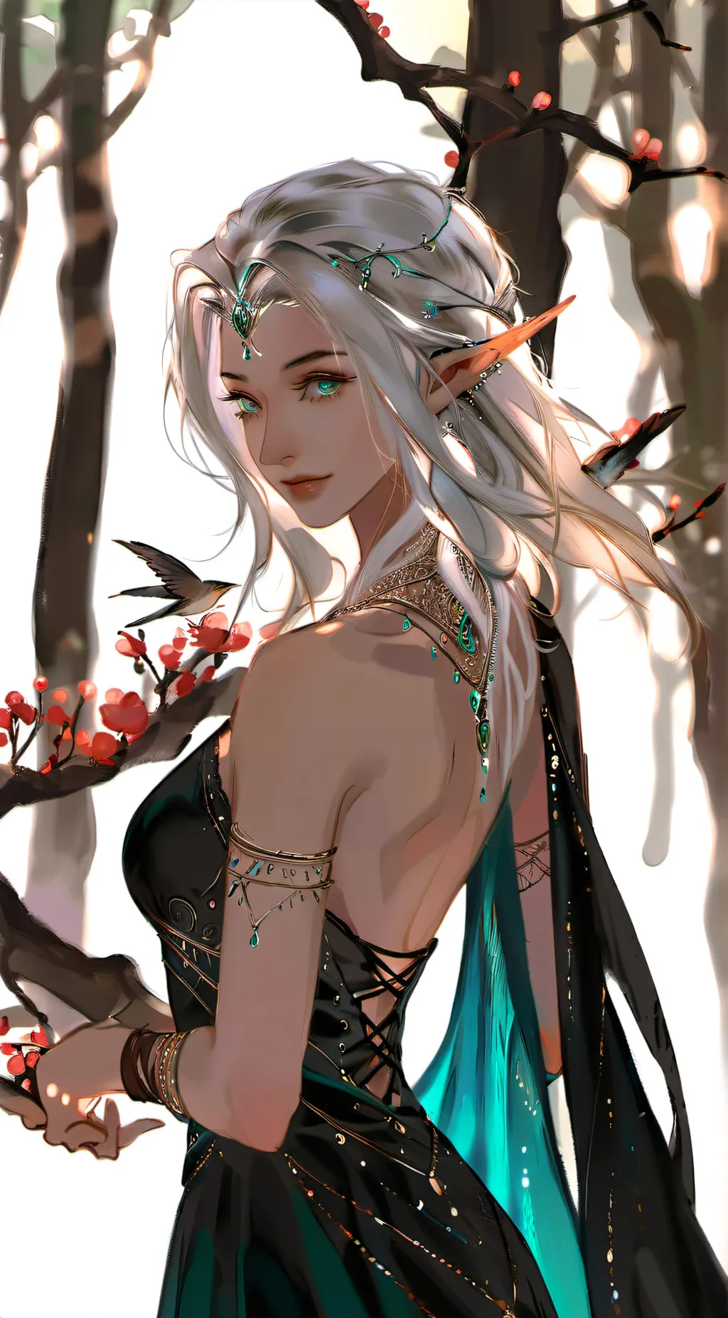 ai character: Breeze background