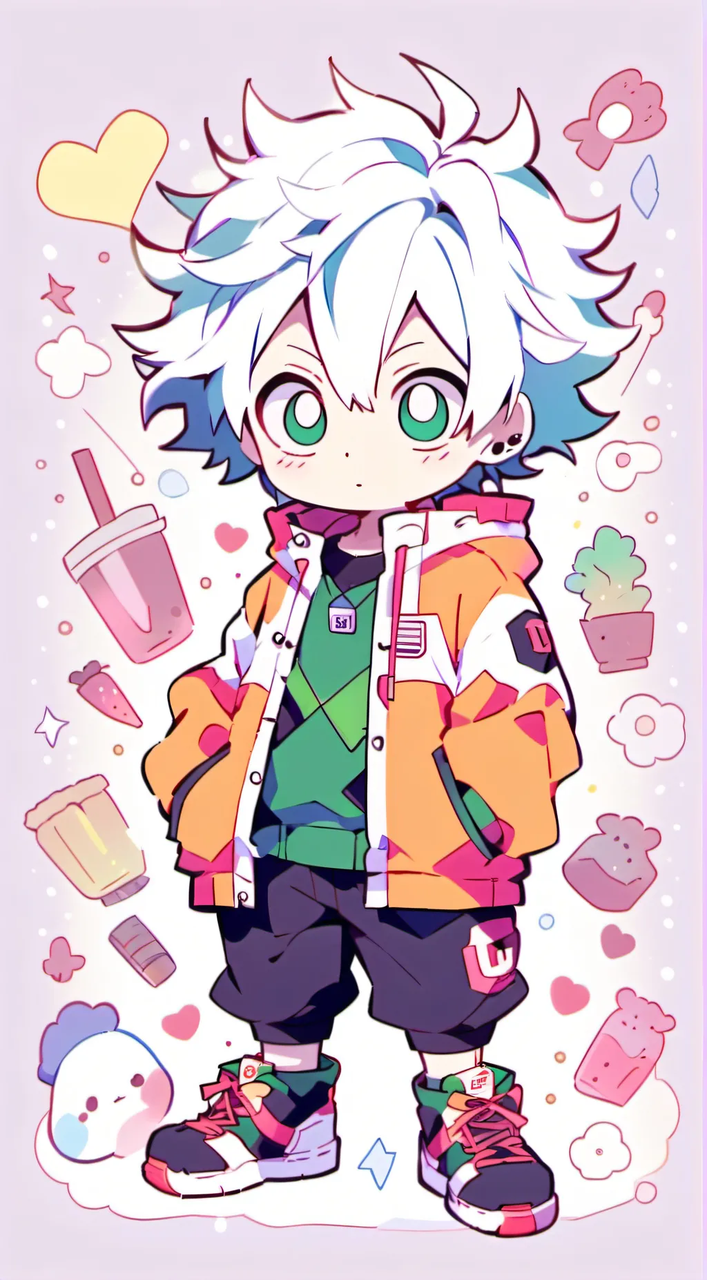 ai character: MHA background