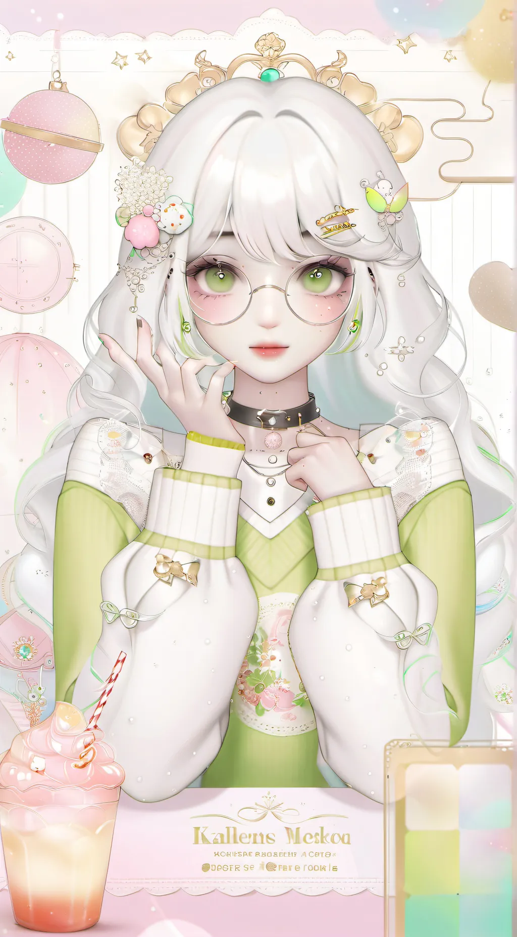 ai character: Mi cha~ background