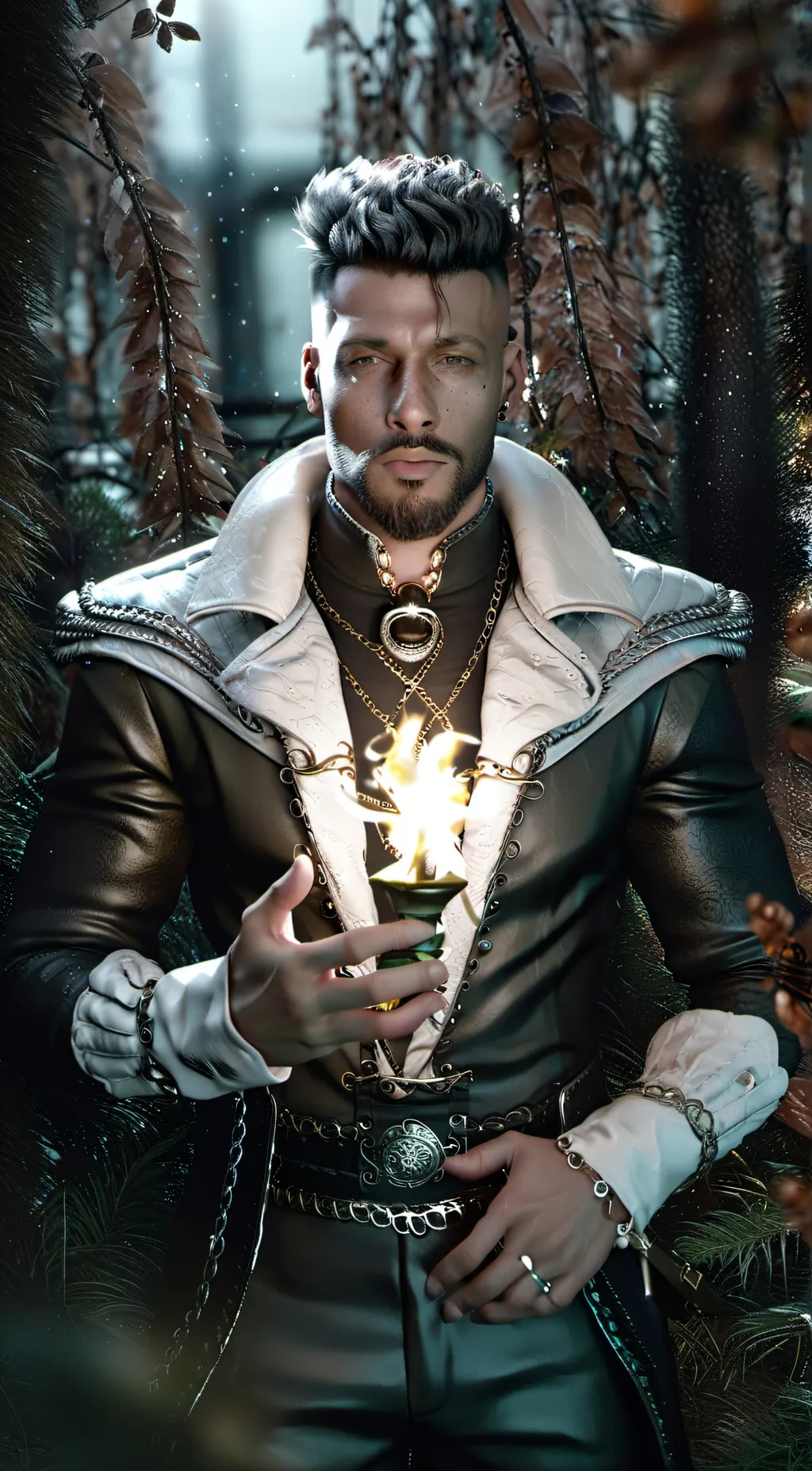 ai character: gay bro Keenan  background