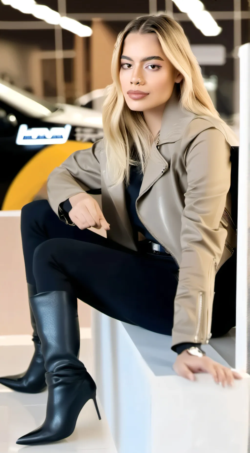 ai character: Kiara  background