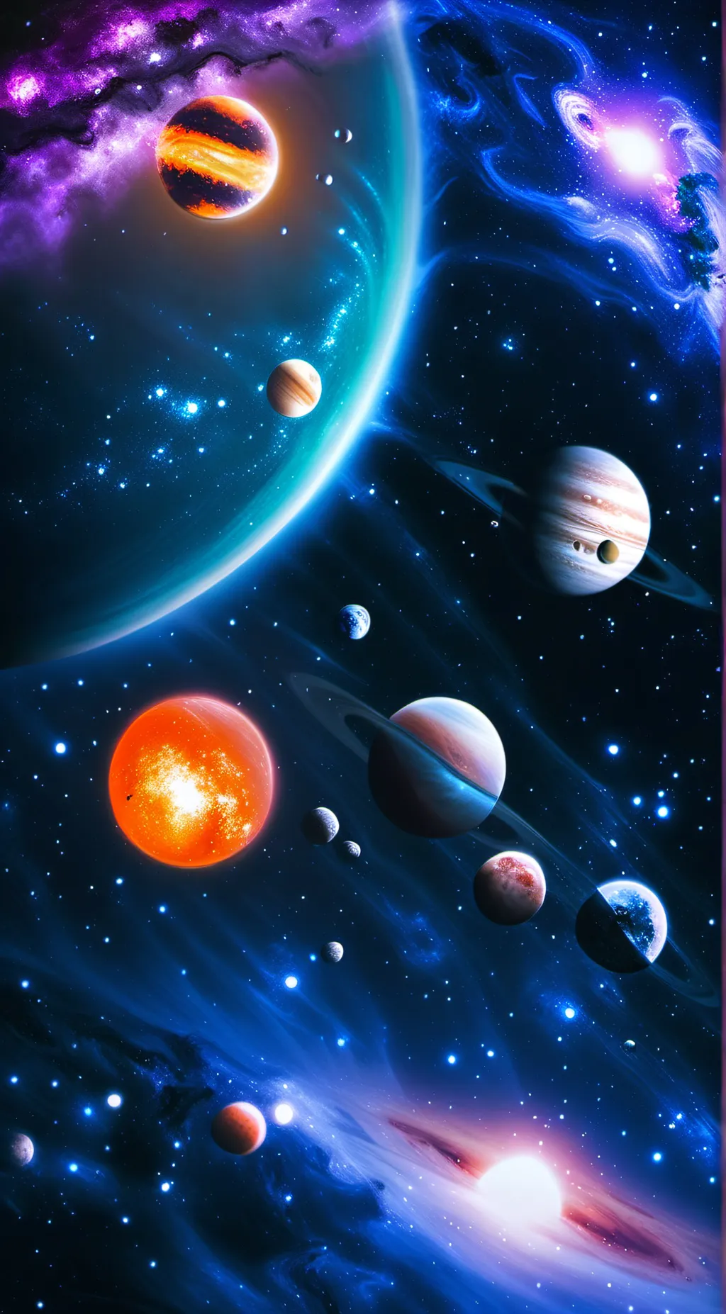 ai character: Solarballs background