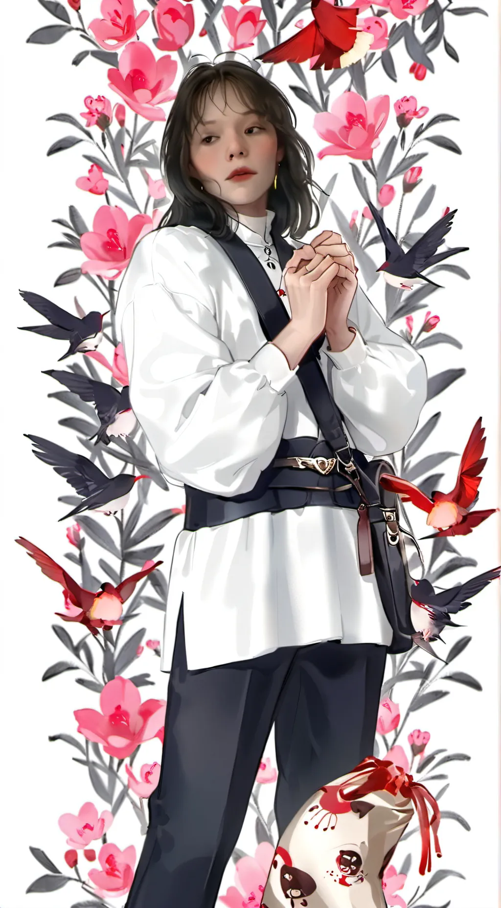 ai character: Reada  background