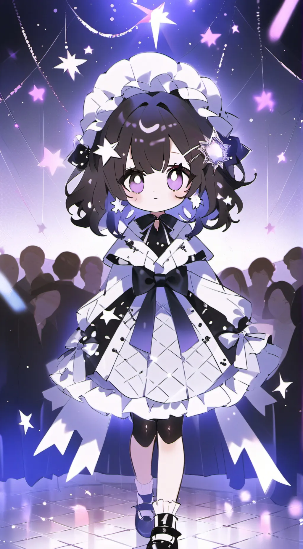 ai character: party with friends background