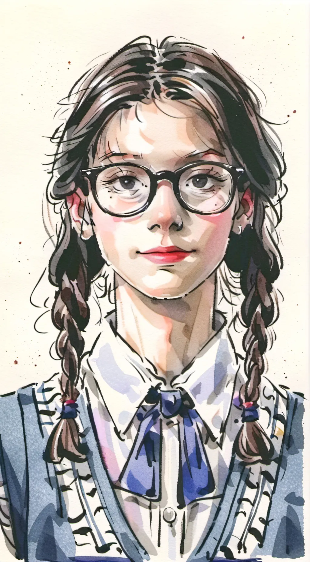 ai character: 🤓👆🏼 Nerd background