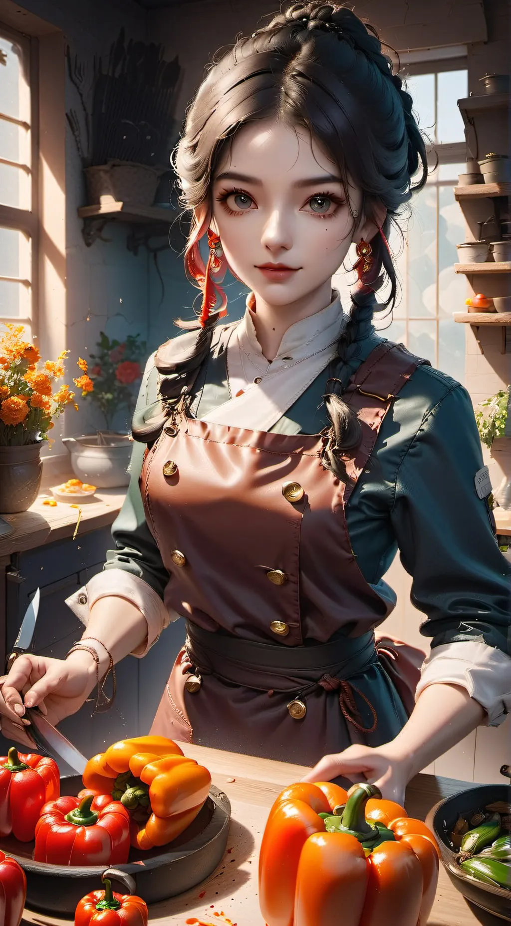 ai character: Mia background