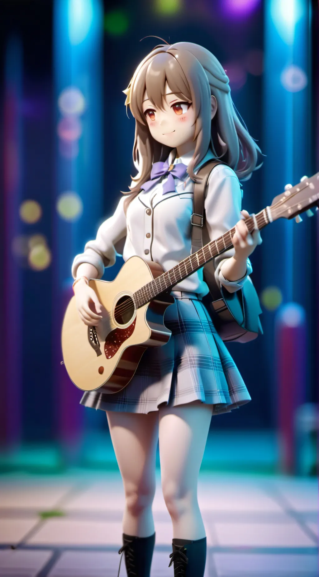 ai character: Lily Baek background