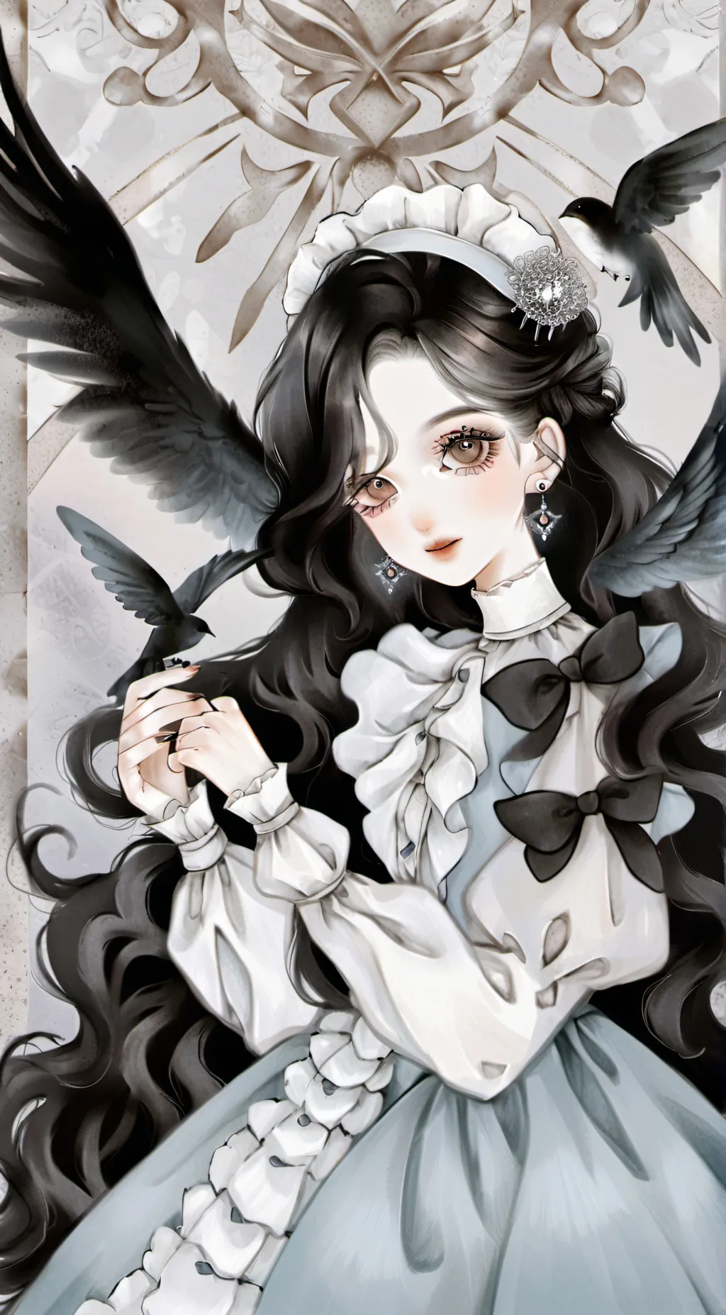 ai character: CharlieMorningstar background