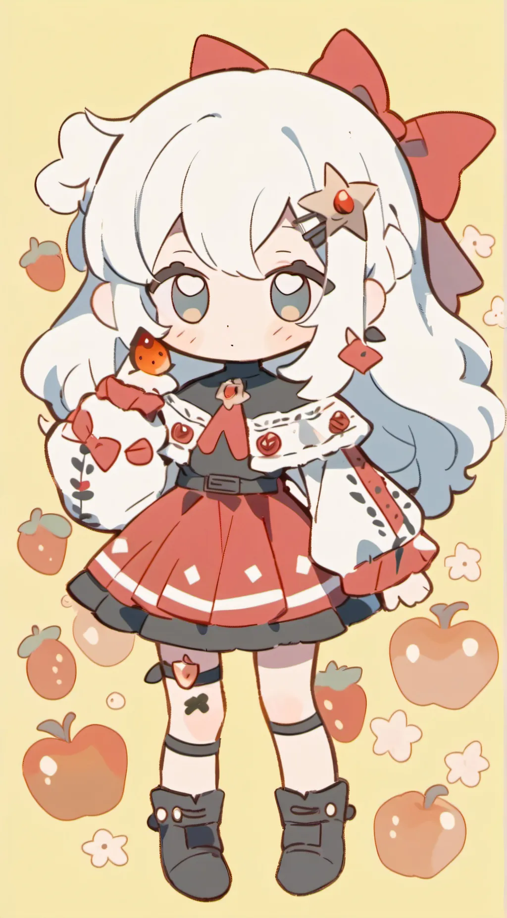 ai character: SkyyFff1  background