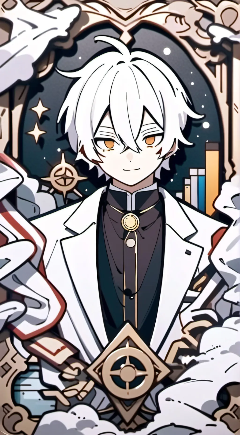 ai character: Oliver background