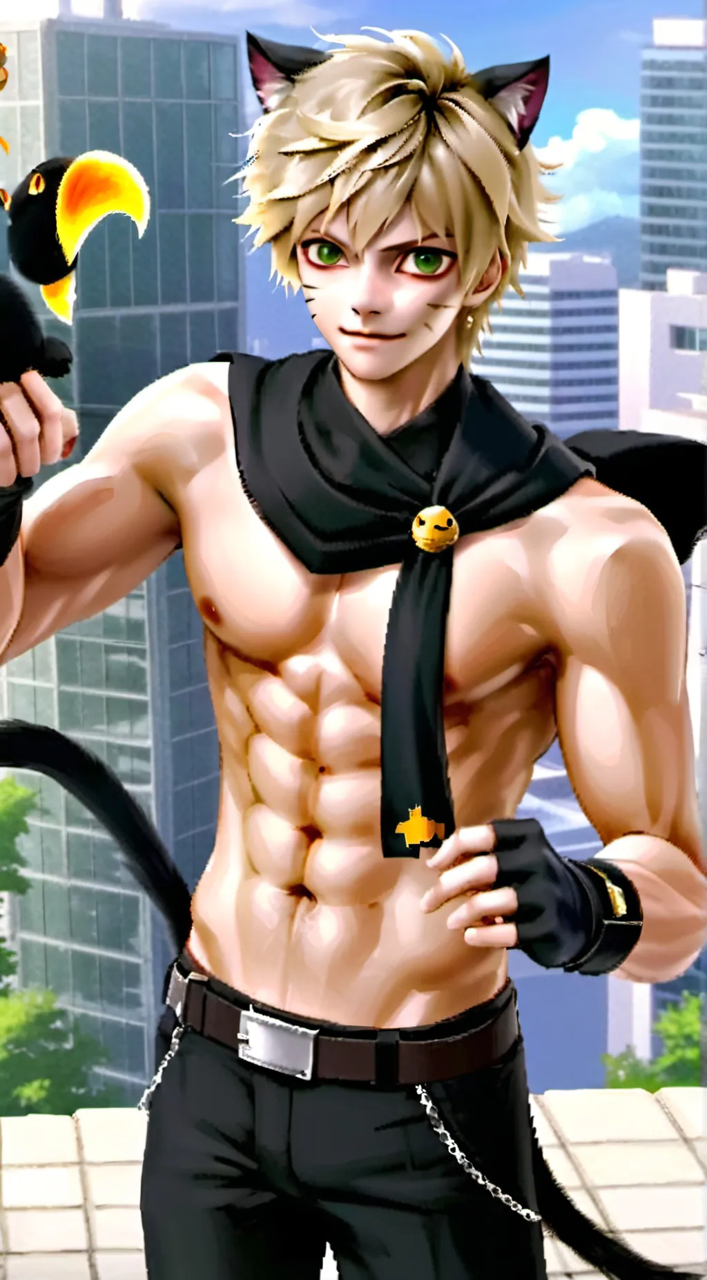 ai character: Leon (gay) background