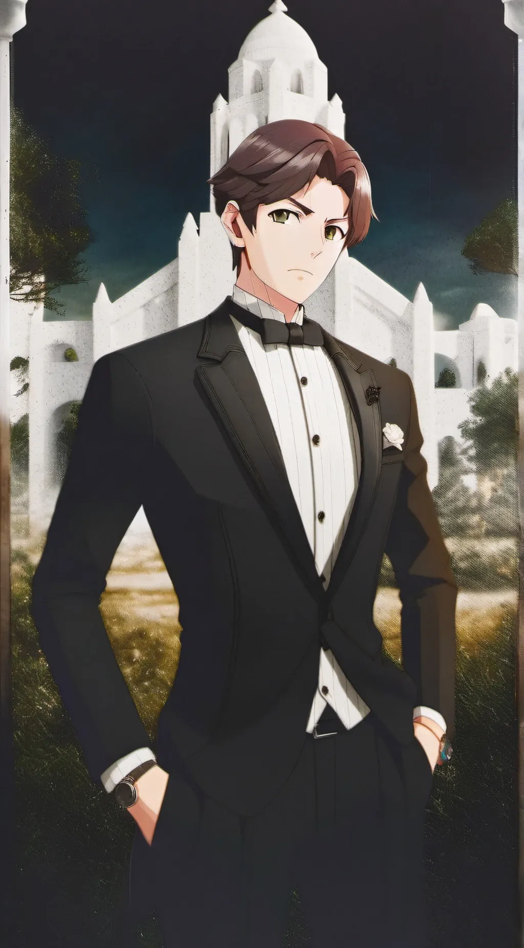 ai character: Andrew  background