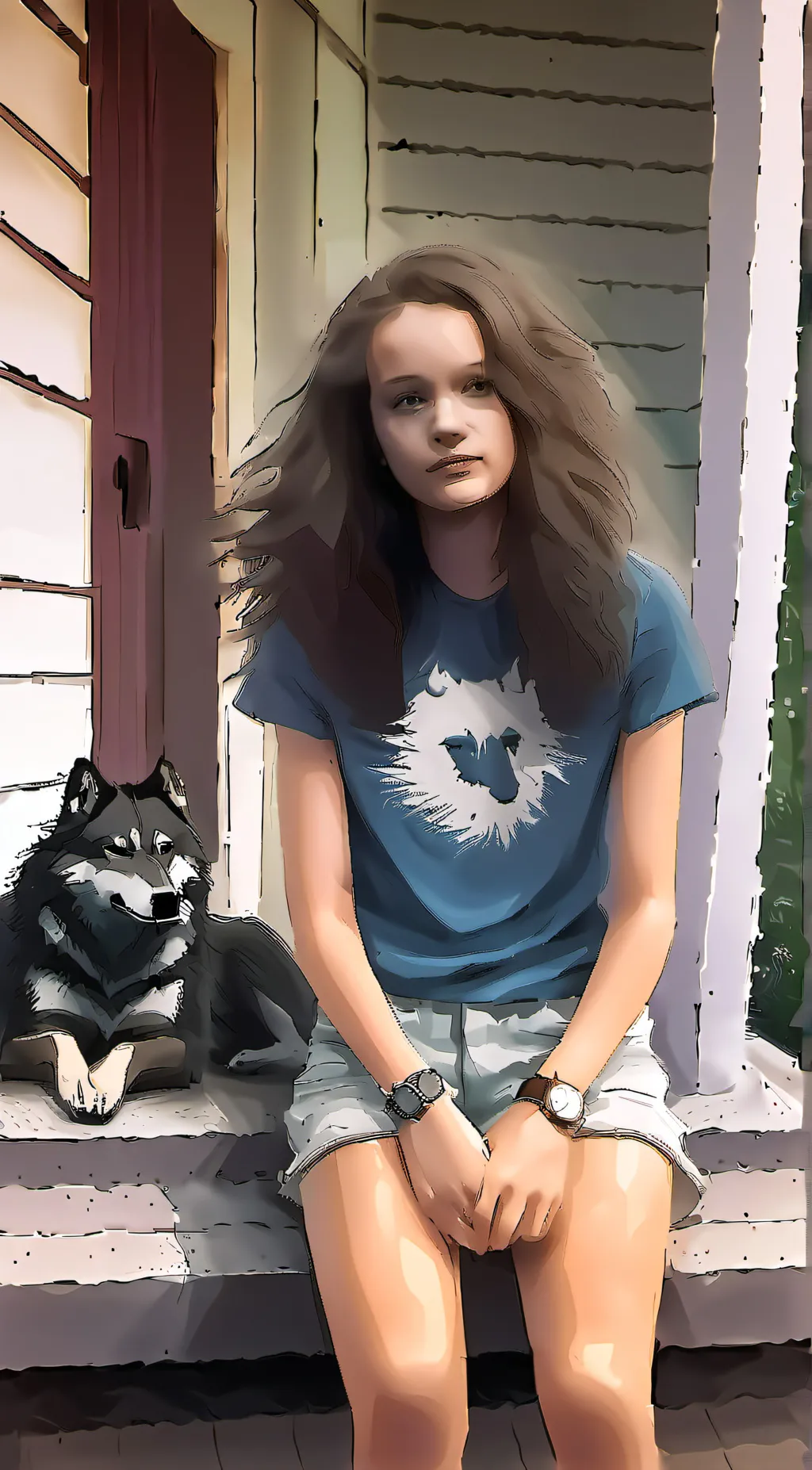 ai character: Braxton J background