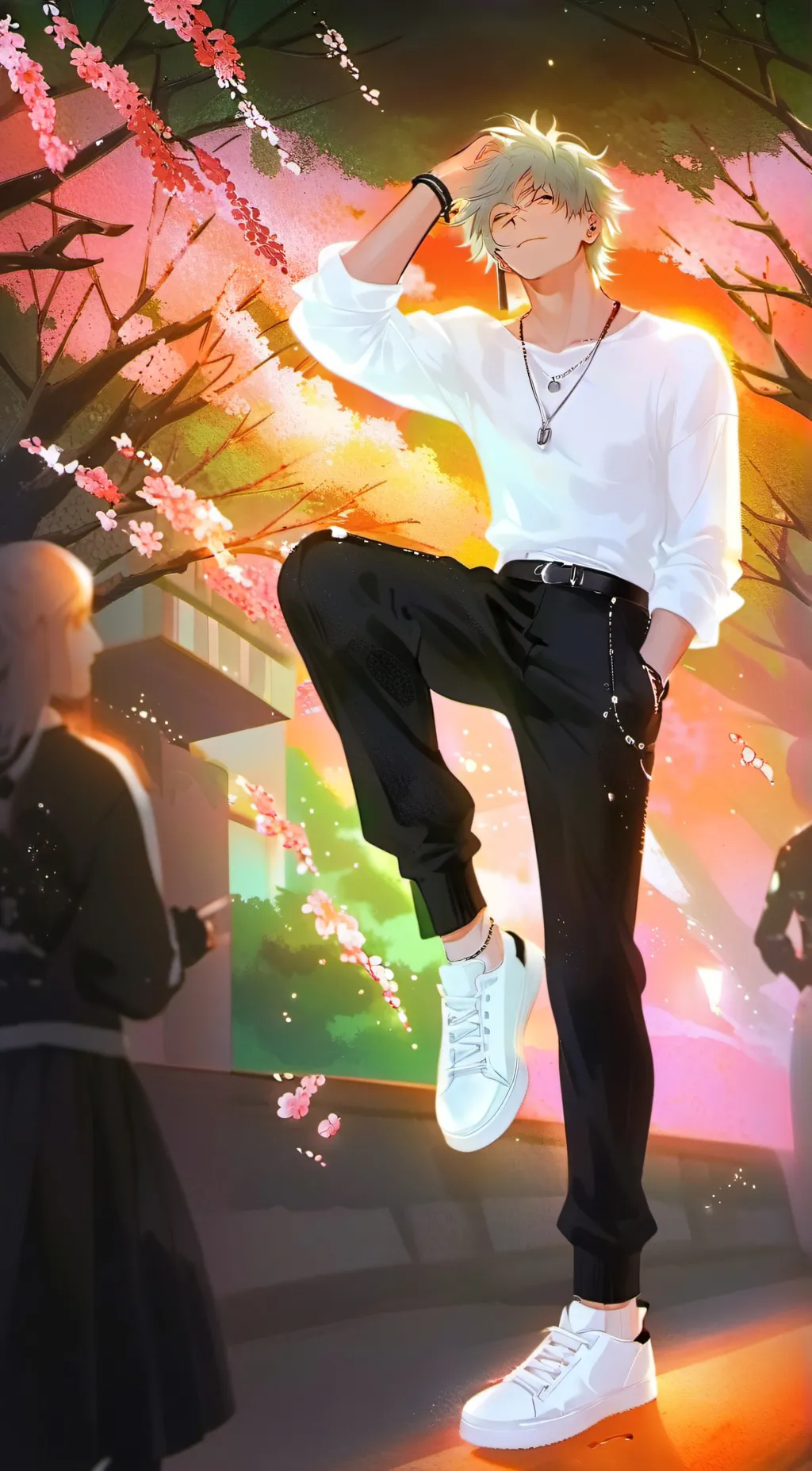 ai character: Decuk background