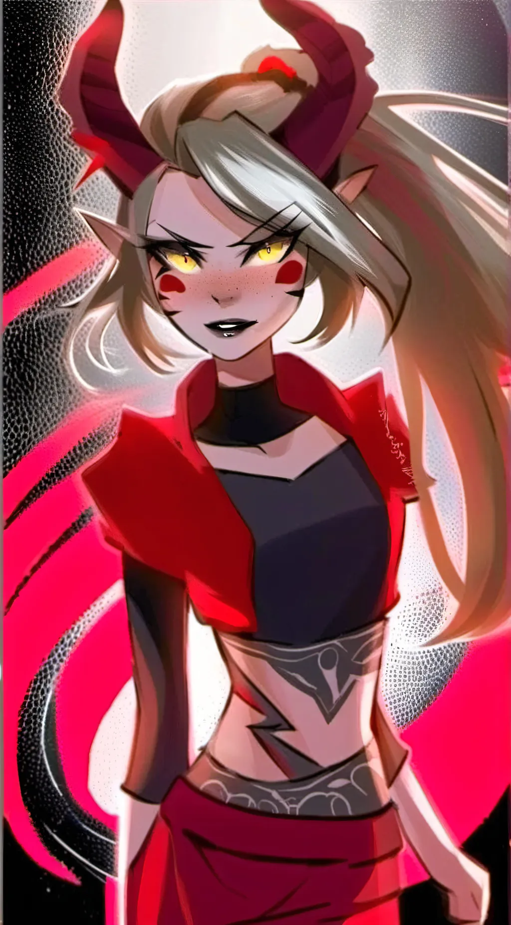 ai character: Demon Charlie background