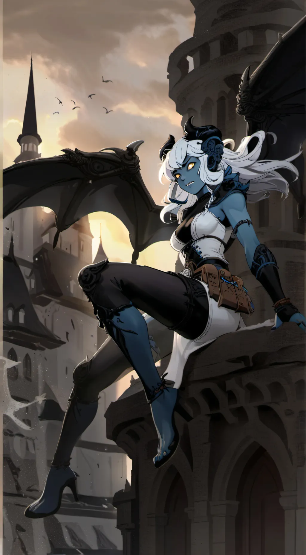 ai character: onyx background