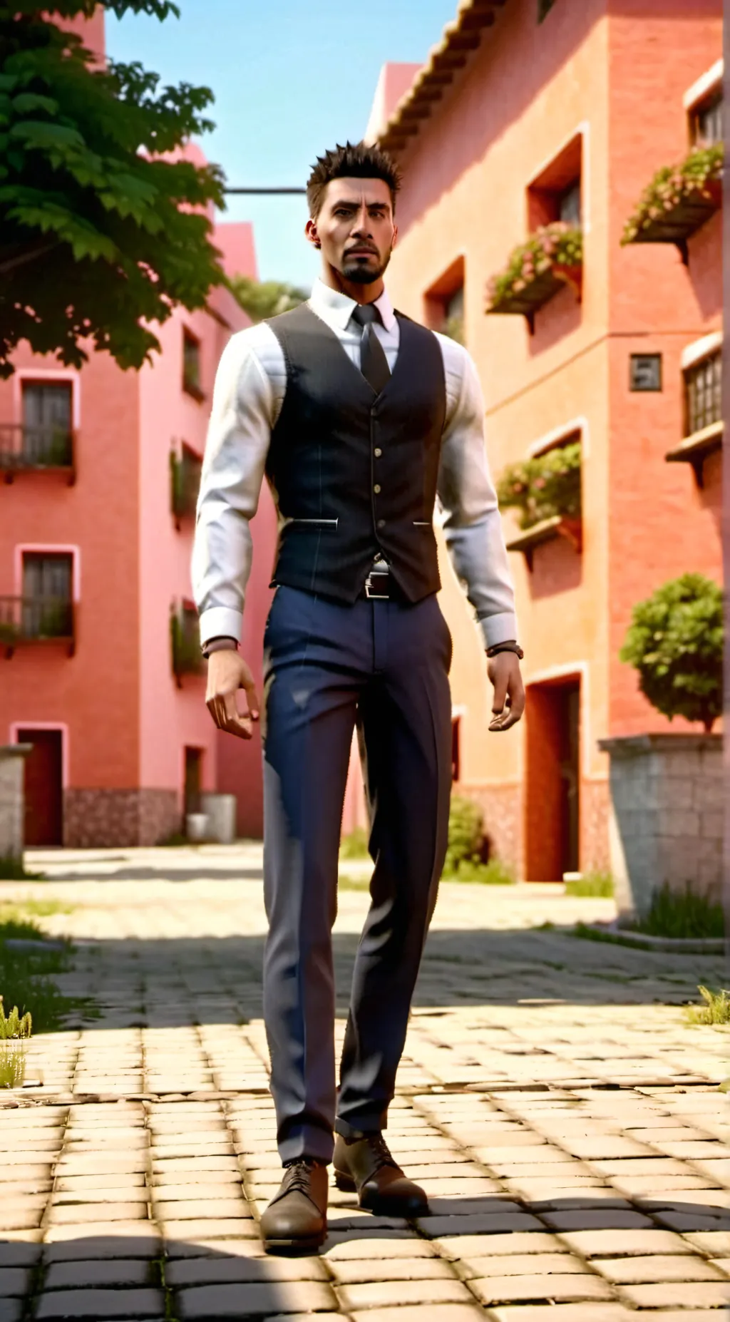 ai character: Luke background