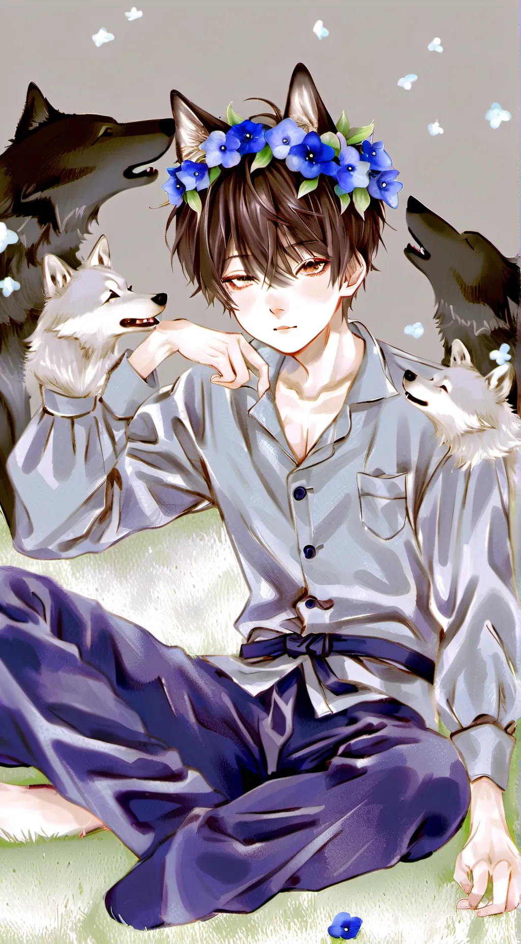 ai character: Alex Wolf 🐺 background